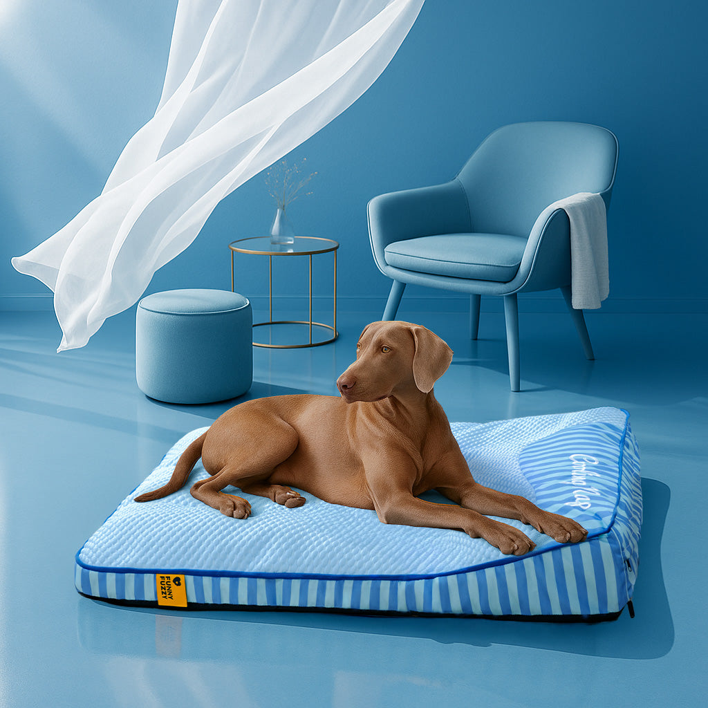 Extra Large Cooling Washable Rectangle Orthopedic Dog Bed - Outdoor